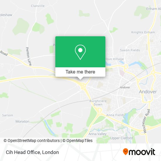 Cih Head Office map