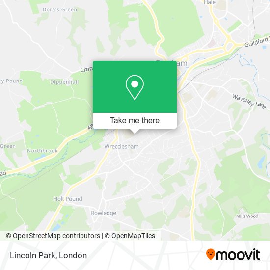 Lincoln Park map