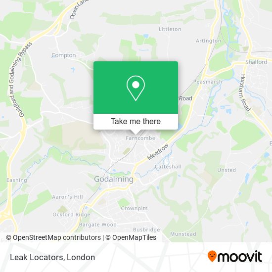 Leak Locators map