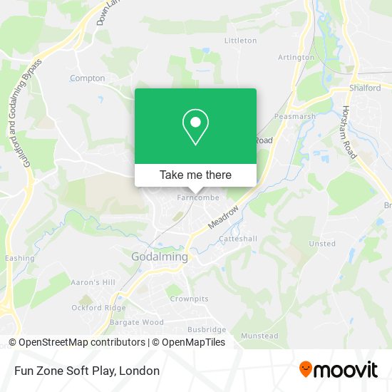 Fun Zone Soft Play map