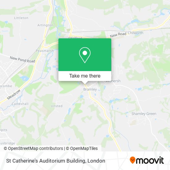 St Catherine's Auditorium Building map