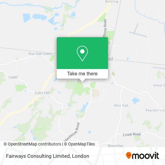 Fairways Consulting Limited map
