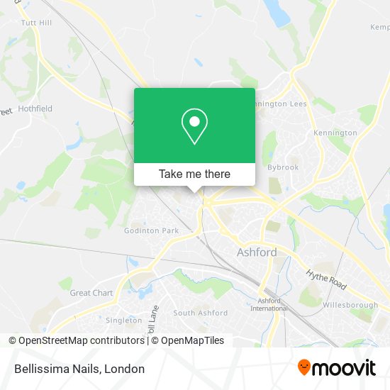 Bellissima Nails map
