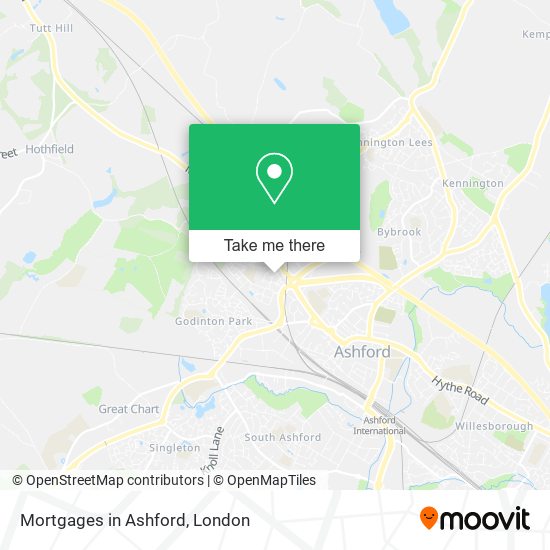 Mortgages in Ashford map