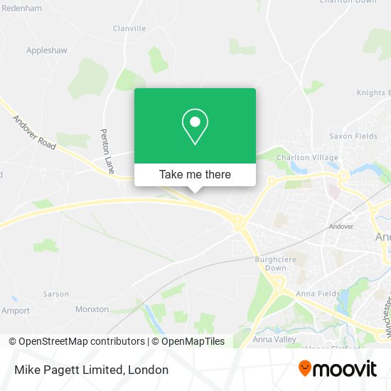 Mike Pagett Limited map
