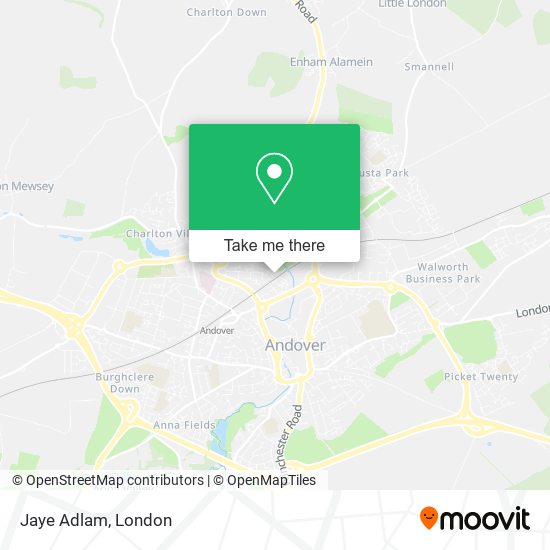 Jaye Adlam map