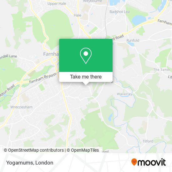 Yogamums map