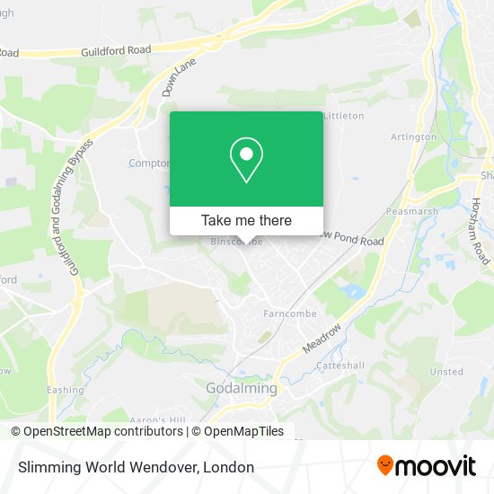 Slimming World Wendover map