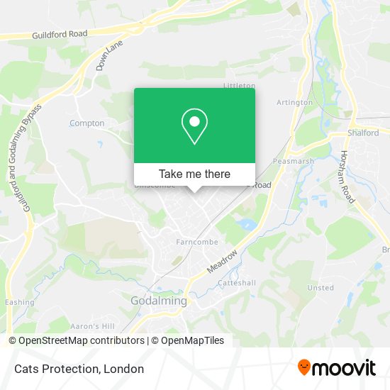 Cats Protection map