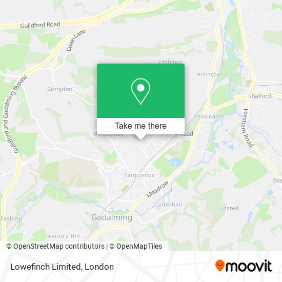 Lowefinch Limited map