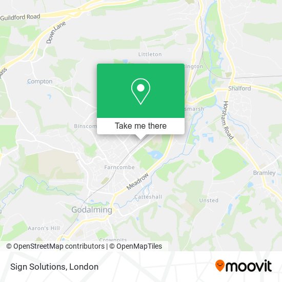 Sign Solutions map