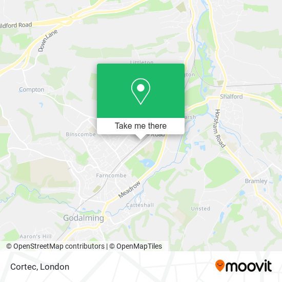 Cortec map