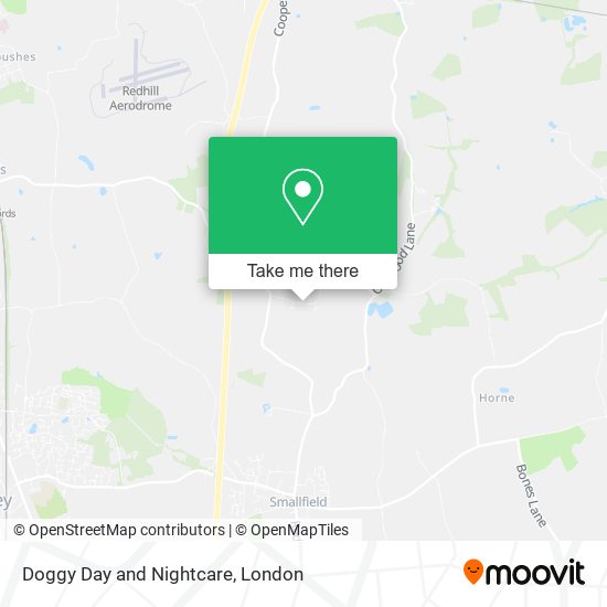 Doggy Day and Nightcare map