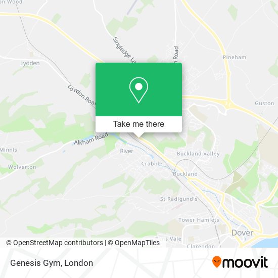 Genesis Gym map