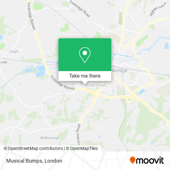 Musical Bumps map