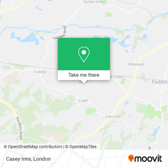 Casey Inns map