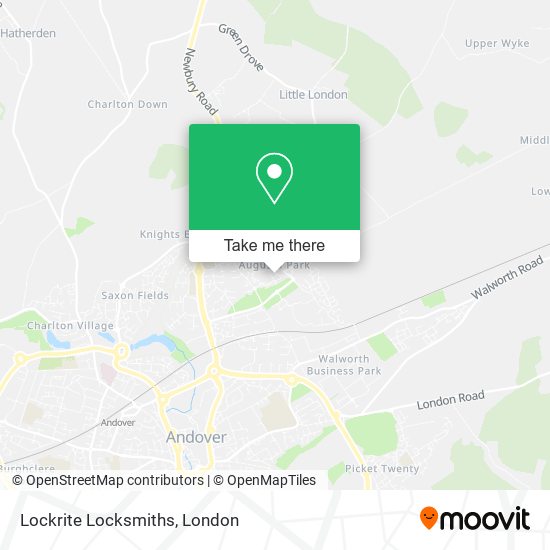 Lockrite Locksmiths map