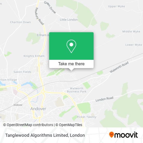 Tanglewood Algorithms Limited map