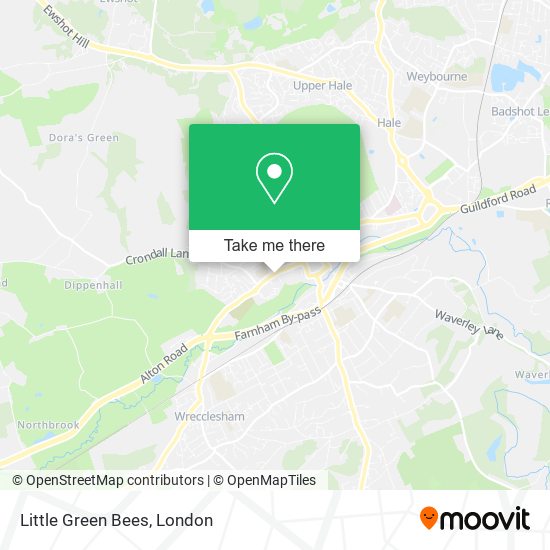 Little Green Bees map