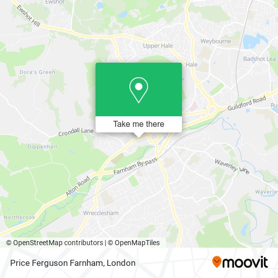 Price Ferguson Farnham map