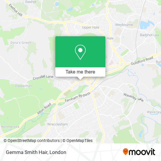 Gemma Smith Hair map