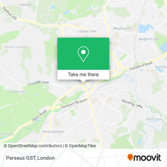 Perseus GST map