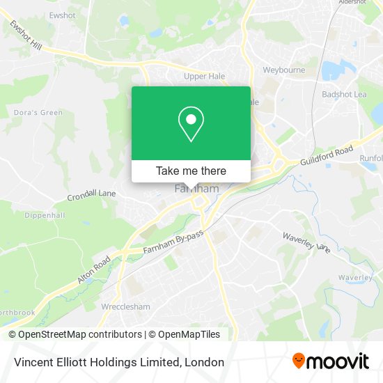 Vincent Elliott Holdings Limited map