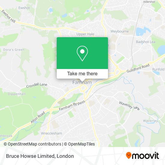Bruce Howse Limited map