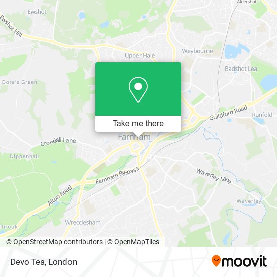 Devo Tea map