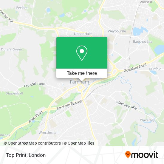 Top Print map