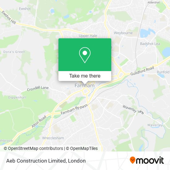 Aeb Construction Limited map