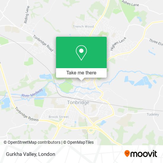 Gurkha Valley map