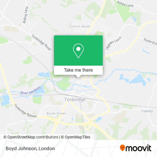 Boyd Johnson map