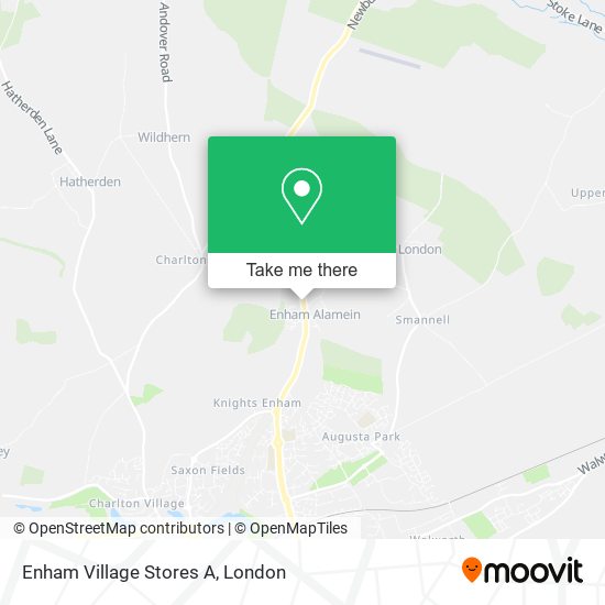 Enham Village Stores A map