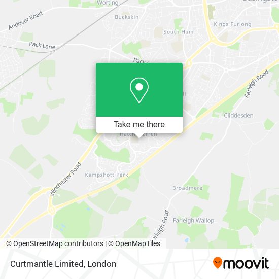 Curtmantle Limited map