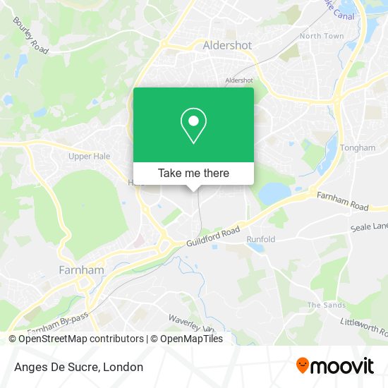 Anges De Sucre map
