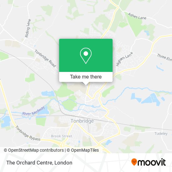 The Orchard Centre map