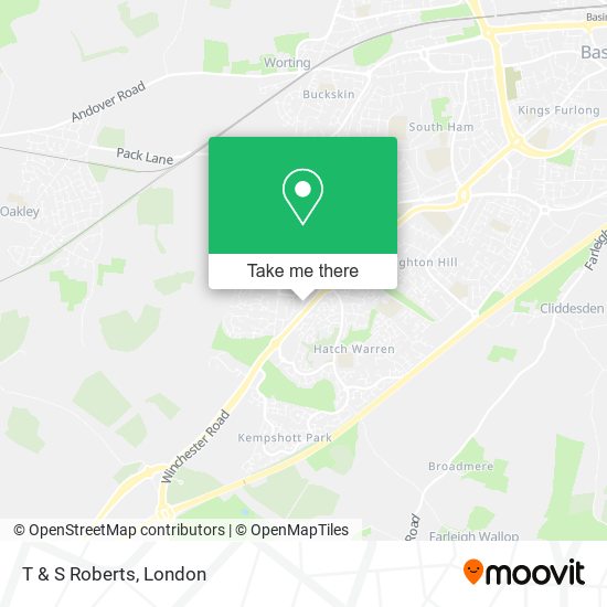 T & S Roberts map