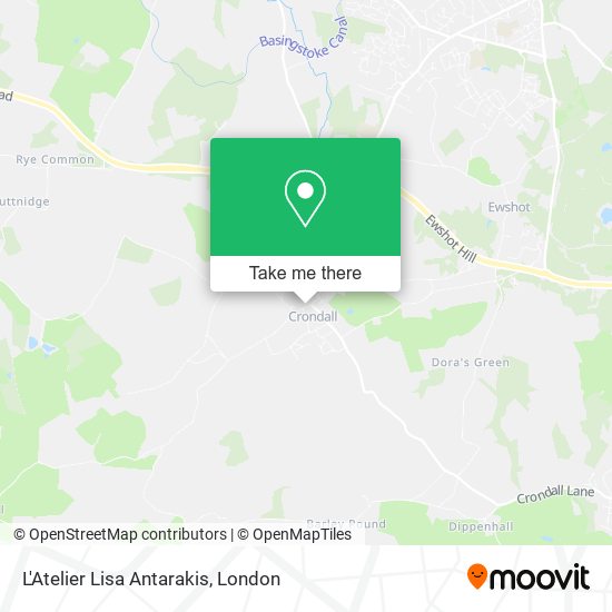 L'Atelier Lisa Antarakis map