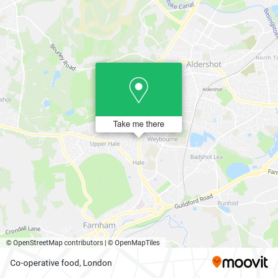 Co-operative food map