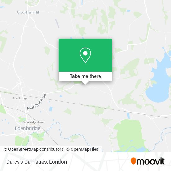 Darcy's Carriages map