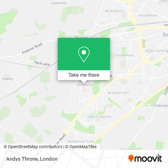 Andys Throne map