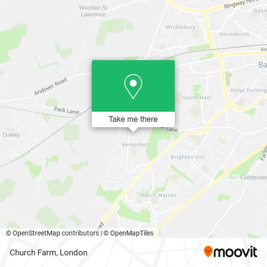 Church Farm map