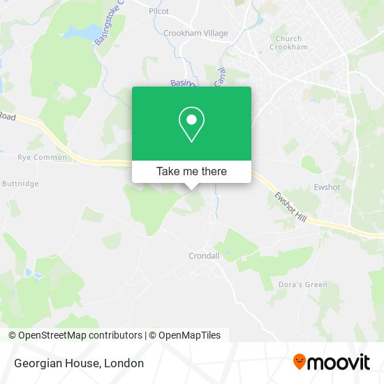 Georgian House map