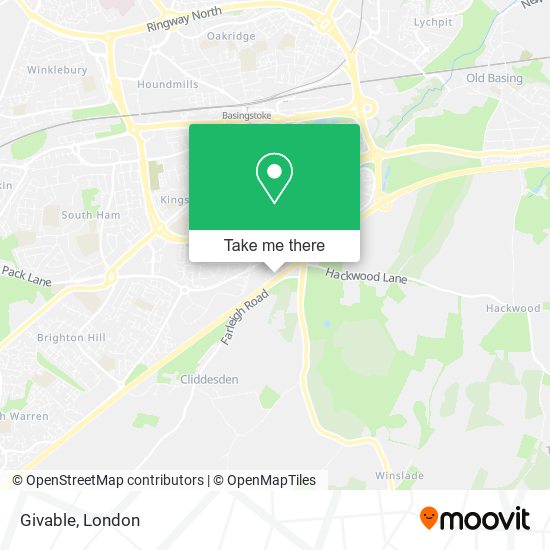 Givable map