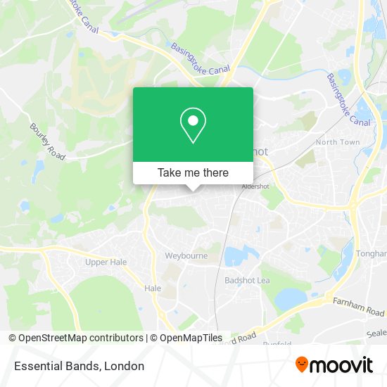 Essential Bands map