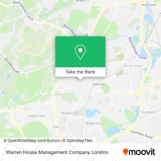 Warren House Management Company map