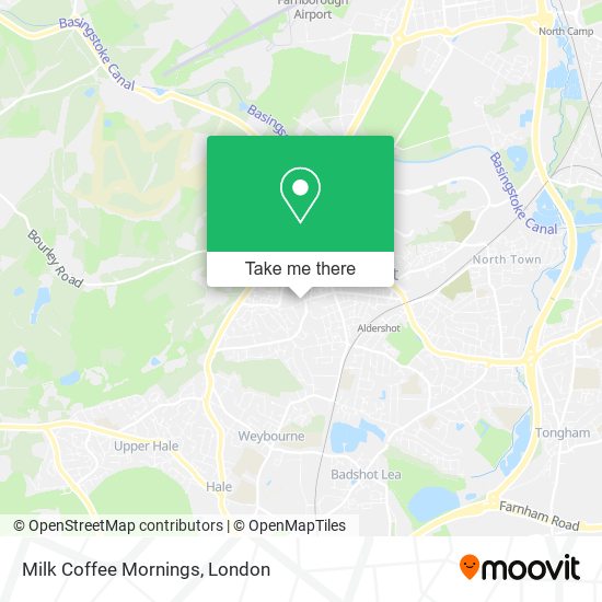 Milk Coffee Mornings map