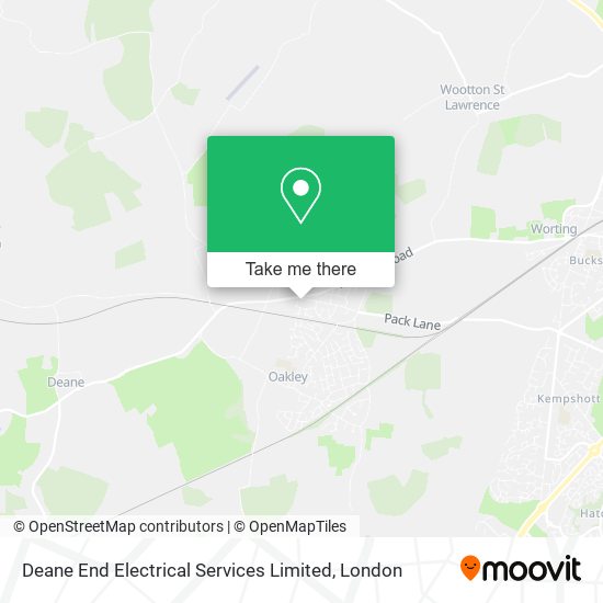 Deane End Electrical Services Limited map