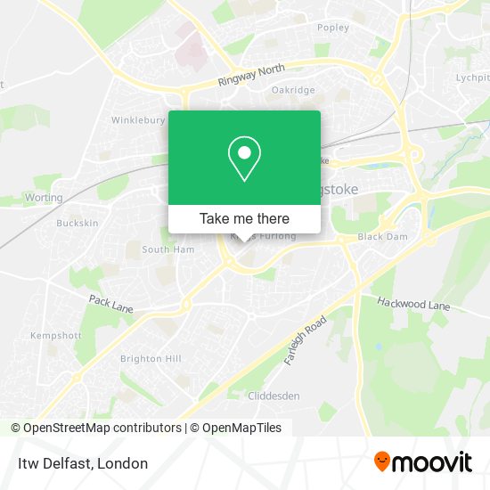 Itw Delfast map